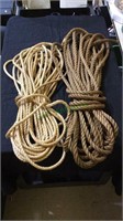 Rope, two good size lengths of farm rope(1355)