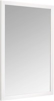 Amazon Basics Wall Mount Mirror 24x36 White