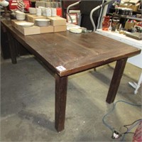 WOODEN HARVEST TABLE
