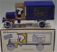 1925 KENWORTH VAN TRUCK DIE-CAST COIN BANK 1/25