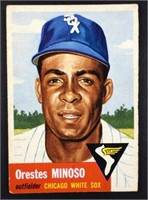 1953 TOPPS #66 MINNIE MINOSO VGEX