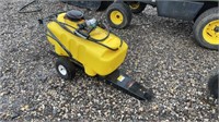 25 Gallon Pull Behind Lawn Sprayer With Hand Wand