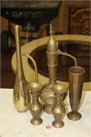 Brass vases