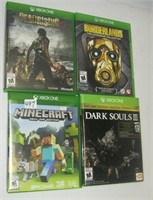 4  XBOX games