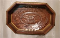 Vtg. Avon Bicentennial Glass Plate
