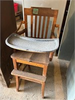 Antique High Chair