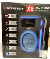 New Monster X6 All in One PA Speaker w/Tripod