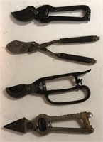 Lot w/ Vintage Pruners, Includes Pexto, The