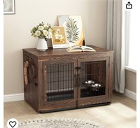 Piskyet Wooden Dog Crate Furniture with