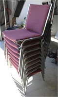Stackable Chairs set of 7
