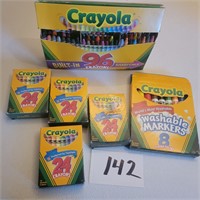 Lots of Crayola Crayons