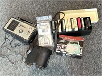 Studebaker Portable Radio, 8-Track Tapes,