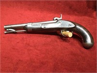 US R. Johnson 1843 Black Powder Pistol - Cap and