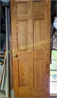 Six Panel Wood Door