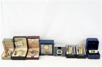 Assorted man's watches - Gruen, Waltham,