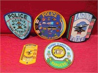 New Mexico USA Native Police Lot 5 Patch Insiginia