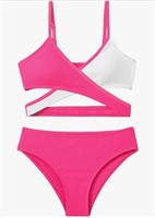 (New) size 9to 10 y Aulyffo Girls Swimsuits