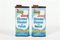 2 SUNOCO CHROME CLEANER AND POLISH 10 OZ CANS