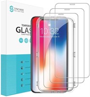 Syncwire iPhone XS/X Screen Protector [3 Packs]