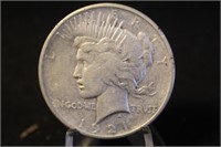 1921-P Key Date Silver Peace Dollar