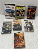 PSP games and movies