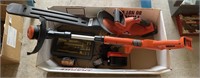 Black & Decker cordless lawn tools,
