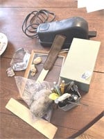 Elec stapler & office supplies