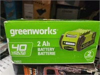Greenworks 40V 2.0 Ah Lithium Ion Battery 29652,
