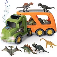 Dinosaur Truck Toys, Car Toys Carrier Gifts for 1