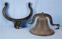 Number "2" C.S.  Bell Co. Cast Iron Dinner Bell