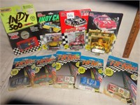 9 Matchbox Indy 500 Pit Row and Nascar Stock Car