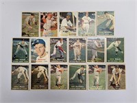 1957 Topps (17) Diff Cards Ken Boyer Cardinals