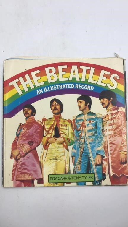 Vintage 1975 Softcover Book The Beatles An