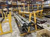 3 Tier Double Sided Horizontal Steel Storage Rack