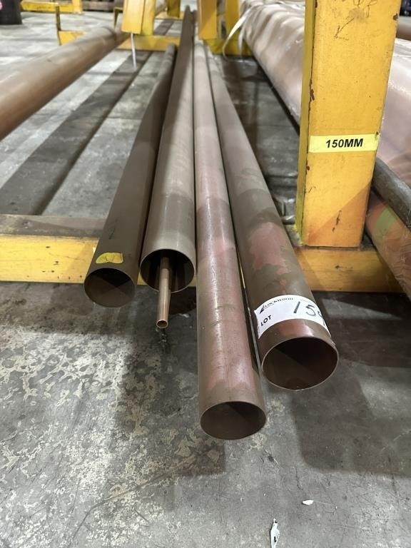 6 Approx 6m Lengths Copper Pipe & Tube
