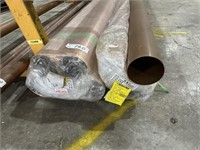 8 Lengths Approx 6m x 150mm Copper Pipe