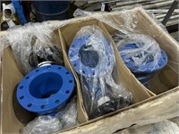 3 Flowcon 200mm Static Balancing Valves