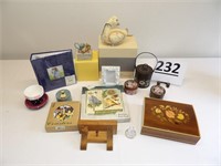 Coaster & Trivets, Trinkets, Wood Box
