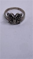 Butterfly ring marked 925 size 8.5