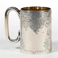 ENGLISH STERLING SILVER CHILD'S MUG / CUP,