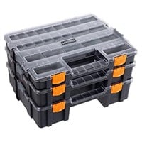 Tool Box Organizer - 3-in-1 Portable Parts Organiz