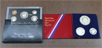 US Bicentennial & Mint Silver Proof Sets