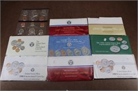 US Mint Uncirculated Coin Sets w/ D & P Marks