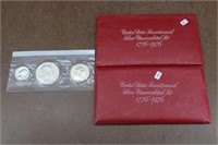 US Bicentennial Silver Uncirc. 1776-1976 Sets