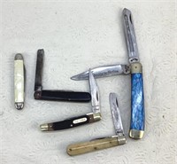 Lot of Pocket Knives Remington,Schrade,old Ram