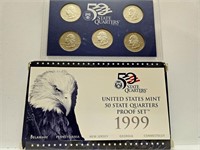 1999 United States Mint Quarter Proof Set