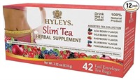 Hyleys Slim Tea 42 Ct Assorted (12 Pack)