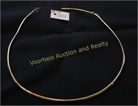 16" 10k necklace w/2" 14k extender
