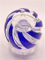 BACCARAT PAPER WEIGHT - PATRICK HENRY SULFIDE