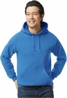 (N) Gildan Menâ€™s Fleece Hooded Sweatshirt, Style